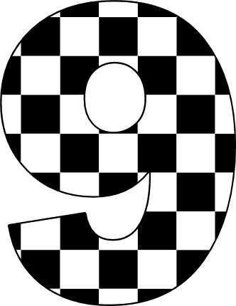 Checkered_Nine emote for Discord