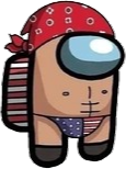 RicardoAmongUs emote for Discord