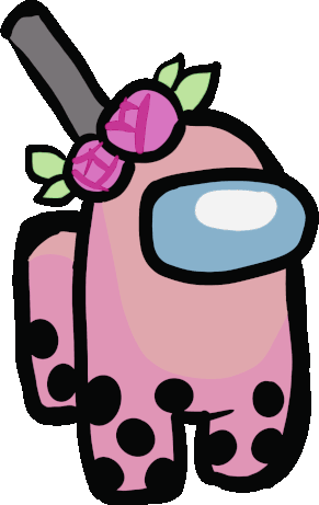 AmongUsBoba emote for Discord