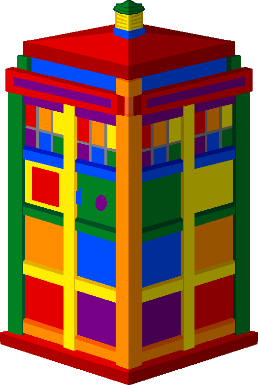 prideTardis emote for Discord