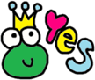 YesFrog emote for Discord
