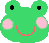 KidcoreFrog emote for Discord