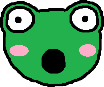ShockedFrog emote for Discord