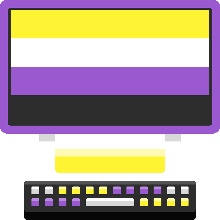 enbyComputer emote for Discord