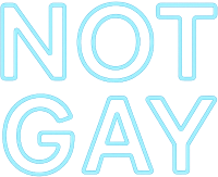 Not_gay emote for Discord