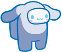 CinnamorollAmongUs emote for Discord