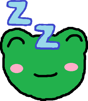 HappySleepingFrog emote for Discord