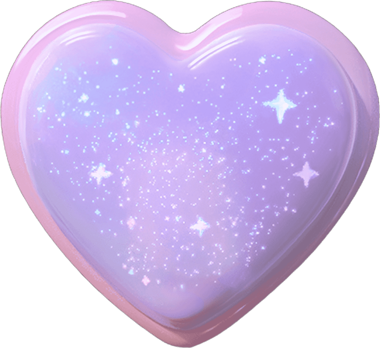 GalaxyHeartPink emote for Discord