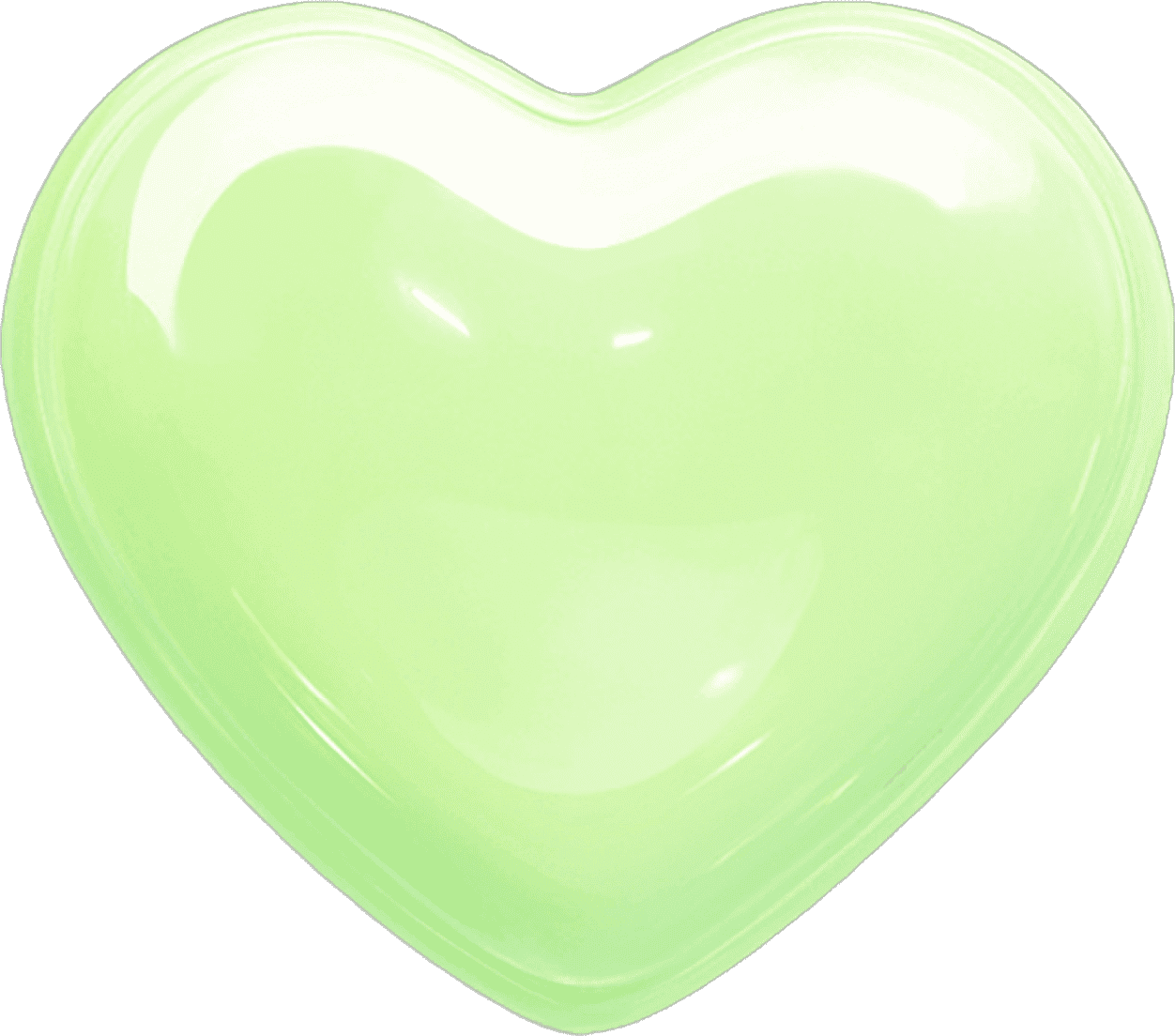 ShinyHeartGreen emote for Discord