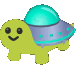 aTURTLE_FloatingUFO emote for Discord