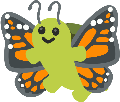 Butterfly emote for Discord