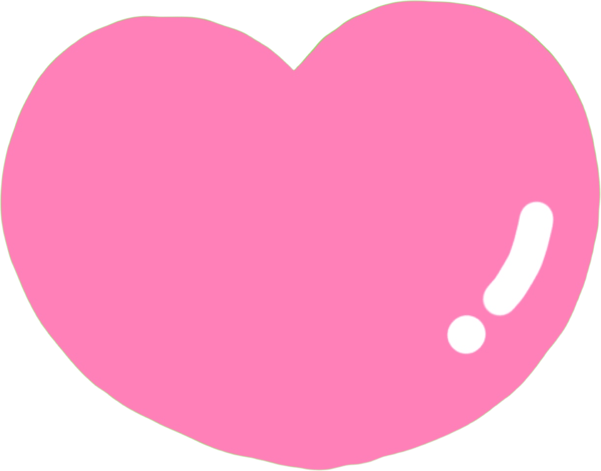 PinkHeartShiny emote for Discord