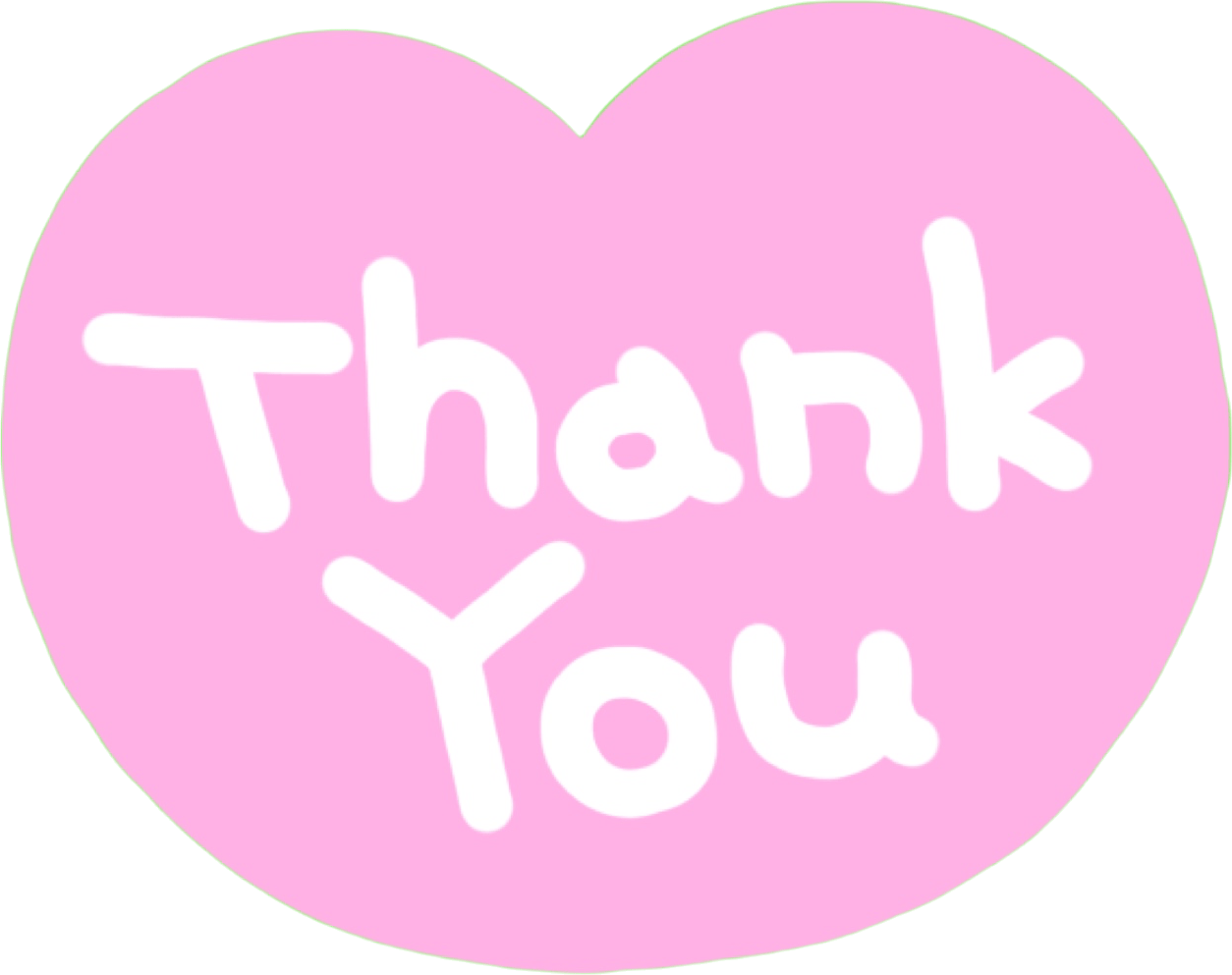 PinkHeartThankYou emote for Discord