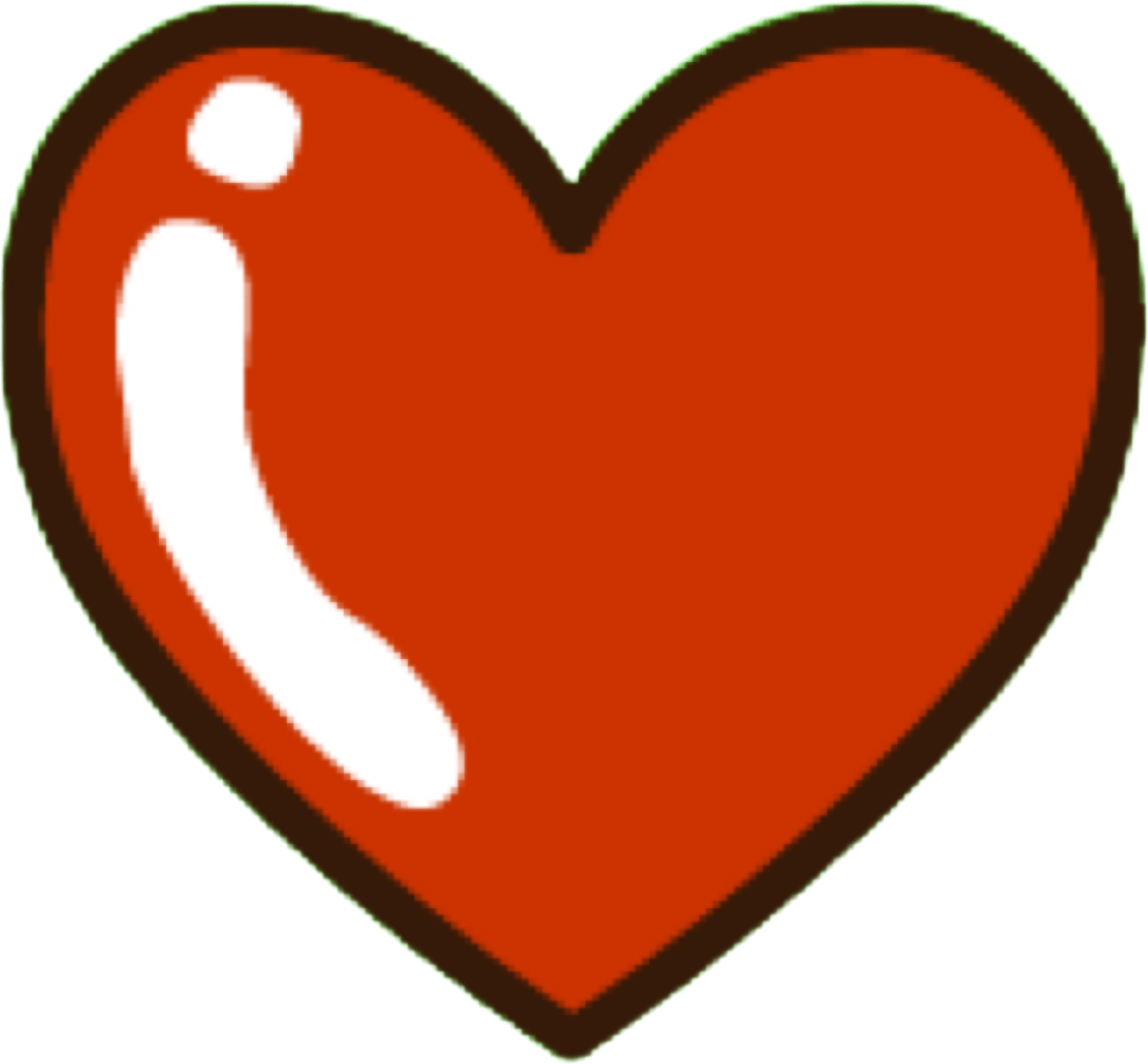 CartoonHeartShiny emote for Discord