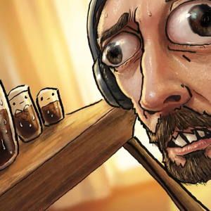 AsmonHearsSoda emote for Discord