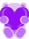 Purpleteddybear emote for Discord