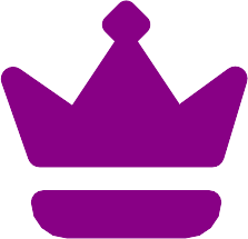 badge_crown_recolor_purple emote for Discord