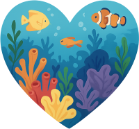 Underwater_heart emote for Discord