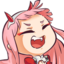 1057zerotwoevillaugh emote for Discord