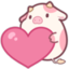 1cowlove emote for Discord