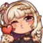 112x112kisswink emote for Discord