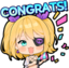 18congrats emote for Discord
