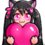 2019catbotHeart emote for Discord