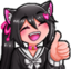 2019catbotThumbsup emote for Discord
