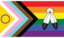 2SPrideFlagv1p emote for Discord
