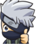 2413kakashithumbup emote for Discord