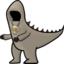 6asaurus emote for Discord