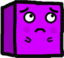 QubeBlush emote for Discord