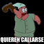 QuierenCallarse emote for Discord