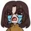 queenm196Cry emote for Discord