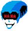 QueenHAHA emote for Discord