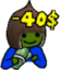 40dollarcoconut emote for Discord