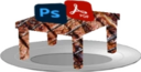 AdobeMarinatedTableSteak static emote for Discord, Twitch and Slack