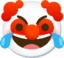 aClownRolf emote for Discord