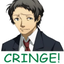 adachiCringe emote for Discord