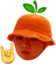 adriah2Orangerockon emote for Discord