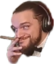 AdamSmokeDat emote for Discord