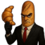 AgentBaguette emote for Discord