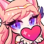 ahriLooove emote for Discord