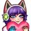 ahriHEART emote for Discord