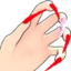 AhriClawR emote for Discord