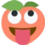 ahegaopeach emote for Discord