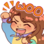 ahvahhcheer emote for Discord