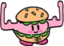ABuffBurgy emote for Discord