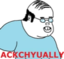 ACKCHYUALLY emote for Discord