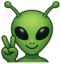 alienPeace emote for Discord